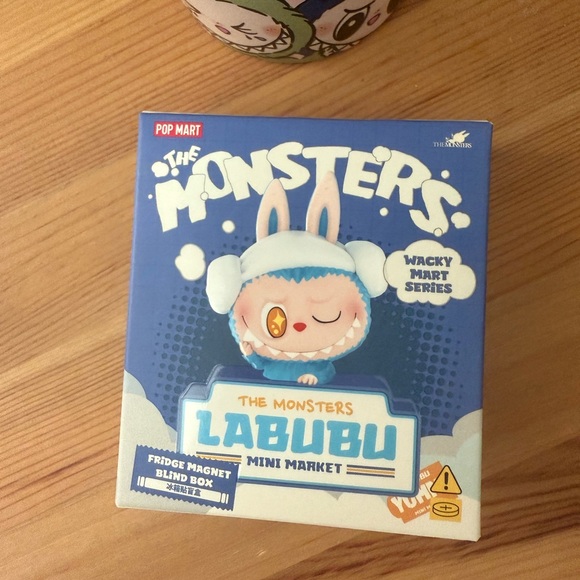 NIB Pop Mart The Monsters Labubu Wacky Mart Magnet Blind Box - Picture 1 of 2